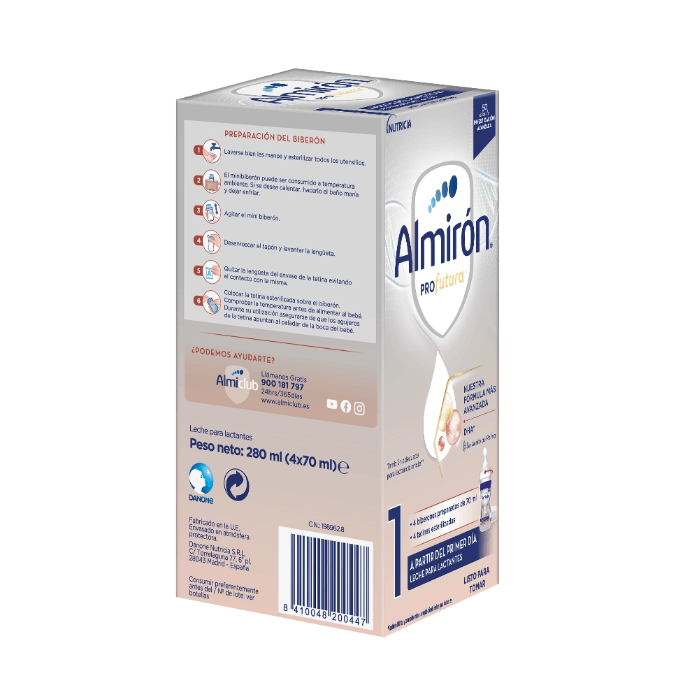 Almirón Advance 1 con Pronutra Leche de Inicio 1,2kg